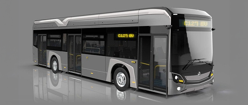 Egyptian MCV presents an electric bus in Germany